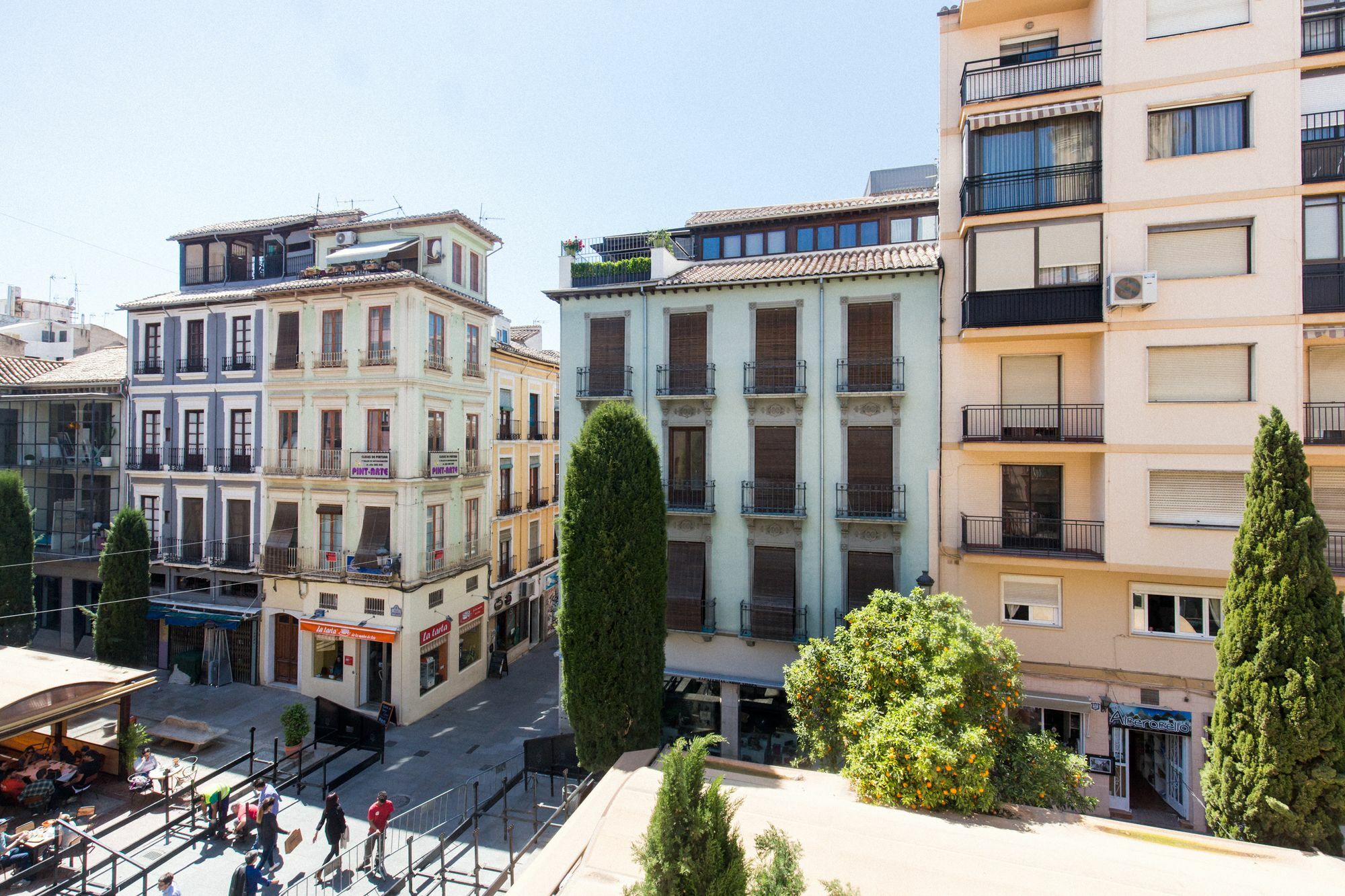 Los Lobos Suites Apartamentos Granada Ngoại thất bức ảnh